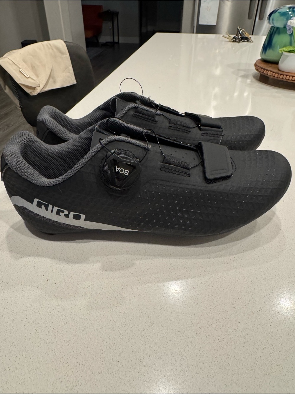 Giro Black Cycling Shoes with BOA Dial